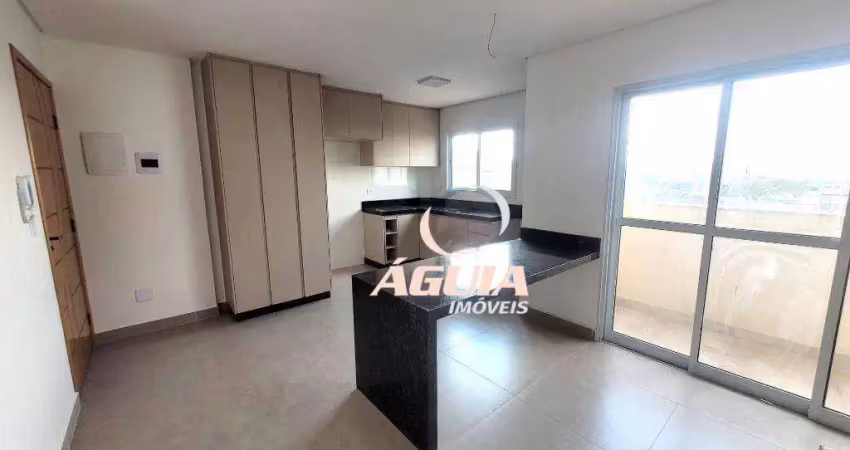 Cobertura com 3 dormitórios à venda, 73 m² + 73 m² por r$ 899.999 - vila alzira - santo andré/sp
