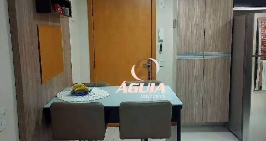 Apartamento com 2 dormitórios à venda, 50 m² por r$ 339.000 - jardim ana maria - santo andré/sp