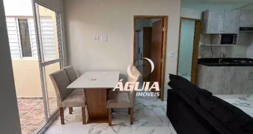 Apartamento com 2 dormitórios à venda, 35 m² por r$ 230.000,00 - vila tibiriçá - santo andré/sp