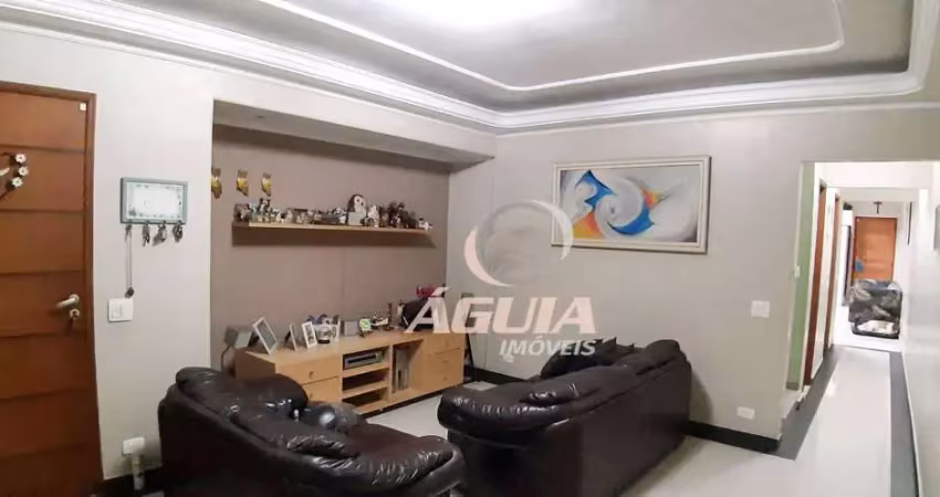 Sobrado com 3 dormitórios à venda, 147 m² por r$ 595.000,00 - vila silvestre - santo andré/sp