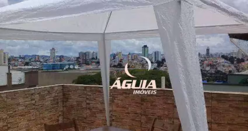 Cobertura com 3 dormitórios à venda, 79 m² por r$ 690.000,00 - vila camilópolis - santo andré/sp