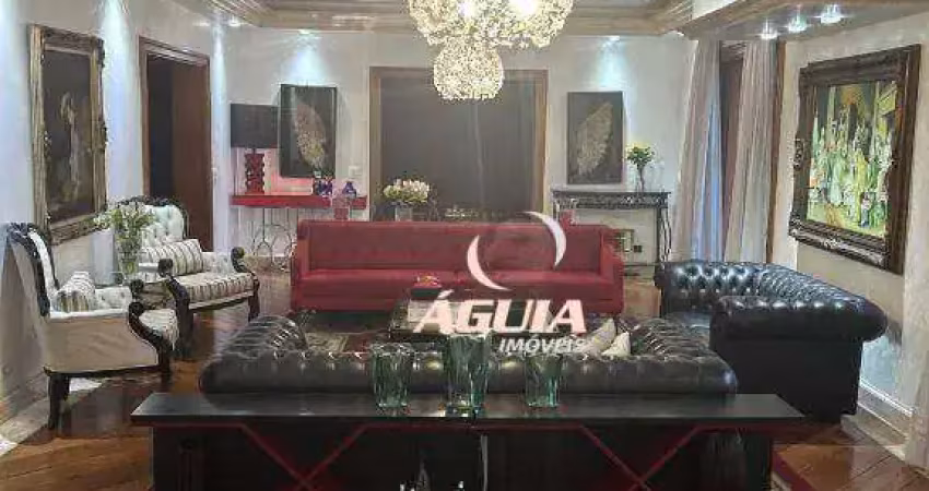 Apartamento no crystal palace, à venda, 440 m² por r$ 3.075.000 - vila bastos - santo andré/sp