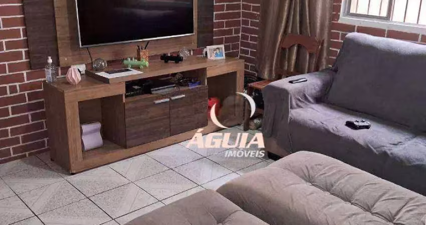 Casa com 2 dormitórios à venda, 192 m² por r$ 360.000,00 - jardim utinga - santo andré/sp