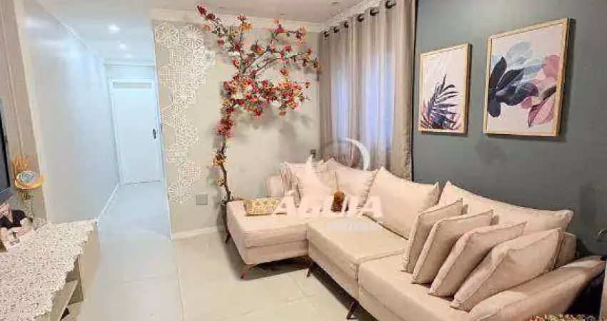 Cobertura com 3 dormitórios à venda, 80 m² por r$ 760.000,00 - parque das nações - santo andré/sp