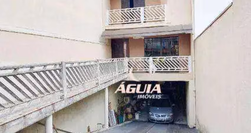 Sobrado com 3 dormitórios à venda, 237 m² por r$ 830.000,00 - parque novo oratório - santo andré/sp