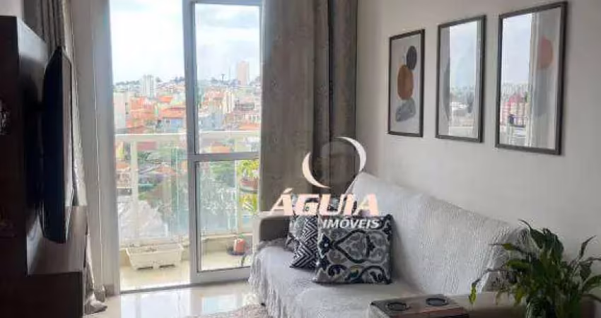 Apartamento com 2 dormitórios à venda, 53 m² por r$ 330.000,00 - parque das nações - santo andré/sp