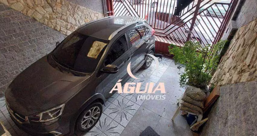 Casa com 2 dormitórios à venda, 105 m² por r$ 680.000,00 - vila tibiriçá - santo andré/sp