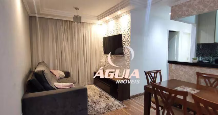 Apartamento com 2 dormitórios à venda, 49 m² por r$ 377.000,00 - parque erasmo assunção - santo andré/sp