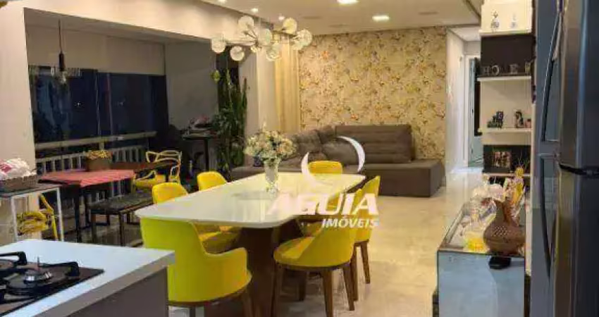 Apartamento com 3 dormitórios à venda, 107 m² por r$ 1.070.000,00 - vila homero thon - santo andré/sp