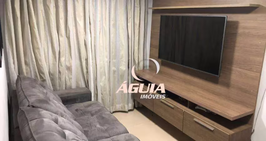 Apartamento com 2 dormitórios à venda, 50 m² por r$ 220.000,00 - jardim alzira franco - santo andré/sp