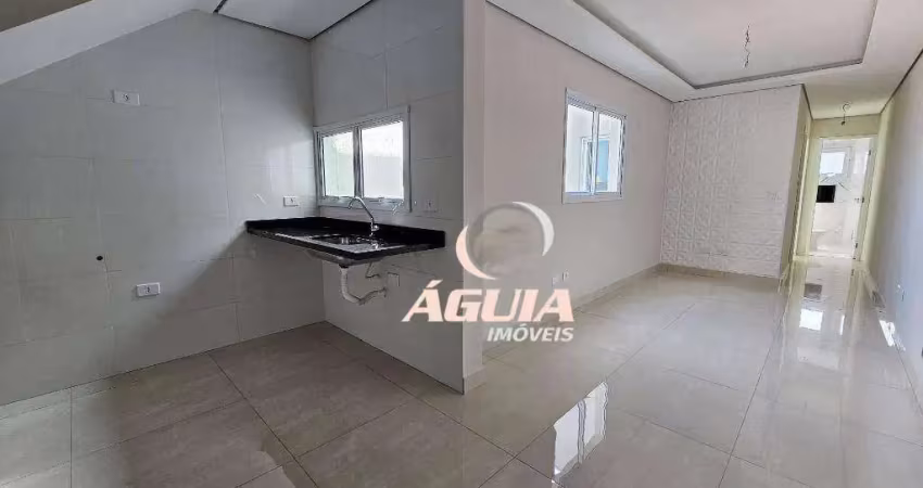 Cobertura com 2 dormitórios à venda, 44 m² por r$ 420.000,00 - vila metalúrgica - santo andré/sp