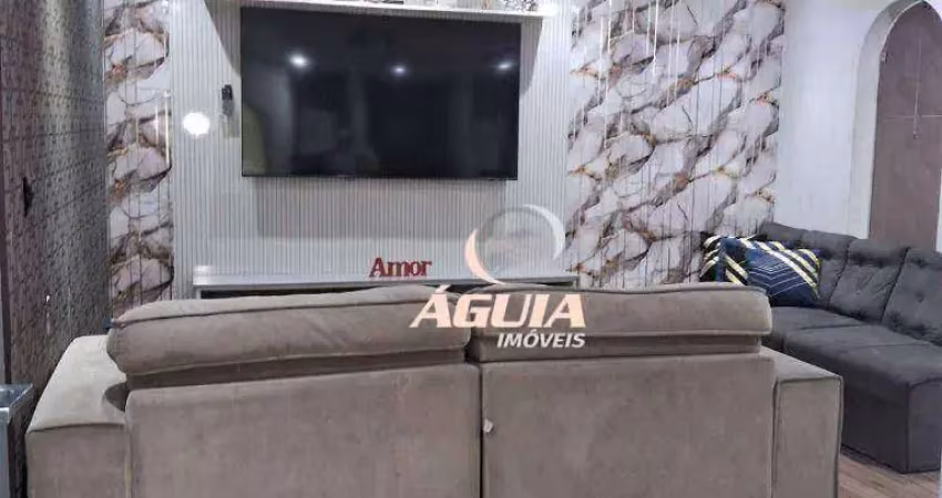 Sobrado com 3 dormitórios à venda, 174 m² por r$ 852.000,00 - vila curuçá - santo andré/sp
