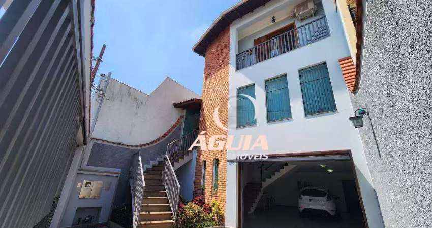 Sobrado com 3 dormitórios à venda, 298 m² por r$ 950.000,00 - vila curuçá - santo andré/sp