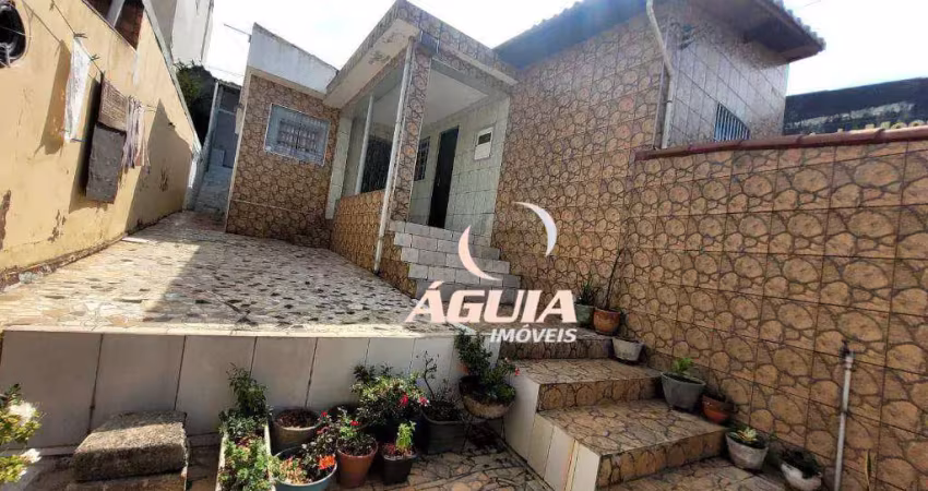Terreno à venda, 204 m² por r$ 585.000 - centro - santo andré/sp