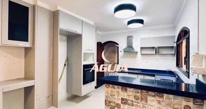Sobrado com 3 dormitórios à venda, 178 m² por r$ 750.000,00 - jardim stella - santo andré/sp