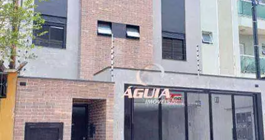 Cobertura com 1 dormitório à venda, 79 m² por r$ 437.000,00 - parque das nações - santo andré/sp