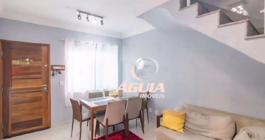 Sobrado com 3 dormitórios à venda, 78 m² por r$ 599.000,00 - vila alice - santo andré/sp