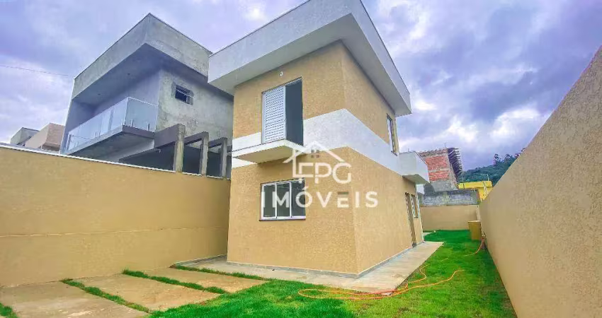 Imóvel novo com 03 dormitórios a venda no residencial santa helena em bom jesus dos perdões/sp