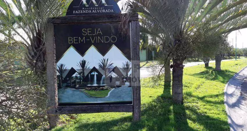 Lindo terreno à venda, 1000 m² - fazenda alvorada em porto feliz/sp
