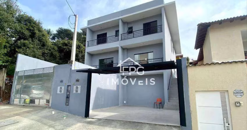 Sobrado novo, pronto para morar, com 03 dormitórios a venda no bairro jd. maristela em atibaia/sp