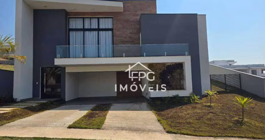 Belíssima casa com 4 suítes para vend ou locação no  condomínio vida real - itupeva/sp
