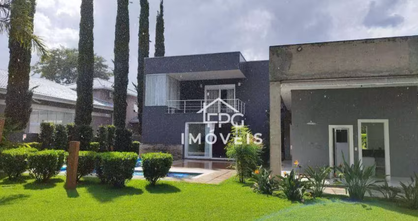 Casa com 5 dormitórios à venda, 590 m² por r$ 5.200.000,00 - condominio porto atibaia - atibaia/sp