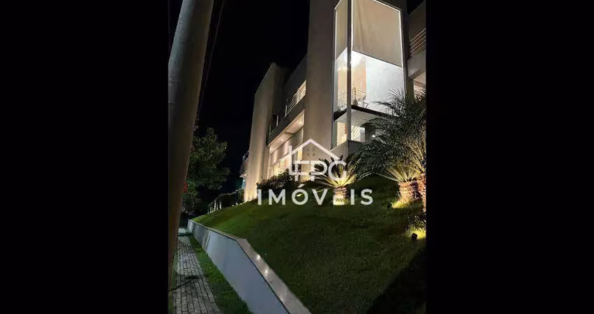Oportunidade: casa  automatizada, com 4 suítes e cinema - figueira garden - atibaia/sp