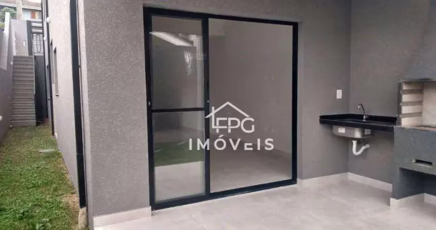 Linda casa com 3 dormitórios à venda,  recreio maristela - atibaia/sp