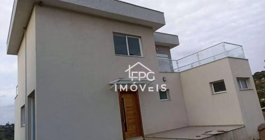 Casa com 3 suítes à venda no chacaras  fernao dias - atibaia/sp