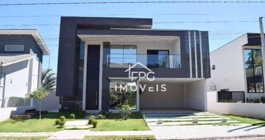 Casa com 4 suítes à venda no condomínio shambala ii - atibaia/sp