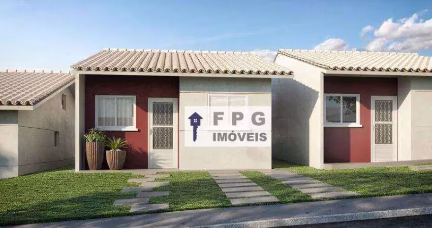 Casa com 2 dormitórios à venda no residencial reserva nova atibaia