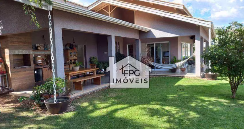 Excelente casa com 3 suítes à venda no parque das garças - atibaia/sp