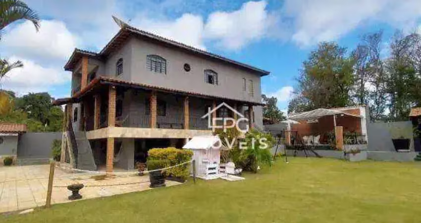 Chácara com 7 dormitórios, 2000 m² - venda por r$ 2.500.000,00 ou aluguel por r$ 8.500,00/mês - vitória régia - atibaia/sp