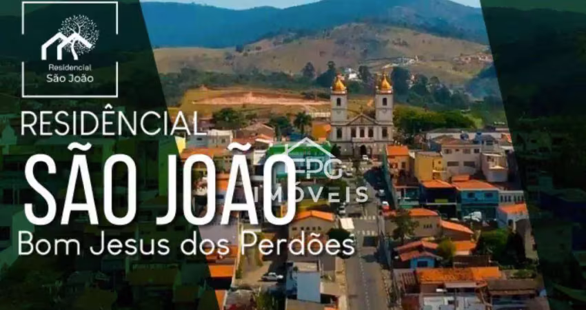 *lançamento* - residencial  são joão - bairro planejado com lotes a partir de 125 m²  na cidade de bom jesus dos  perdões/sp