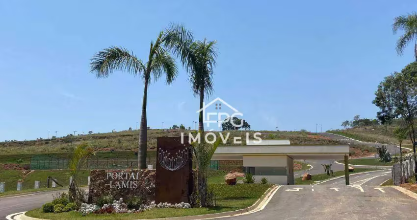 Lote de 305,16 m² portal lamis - atibaia/sp - entrada + 116 x r$ 1.785,22 ou r$ 250.000,00 a vista