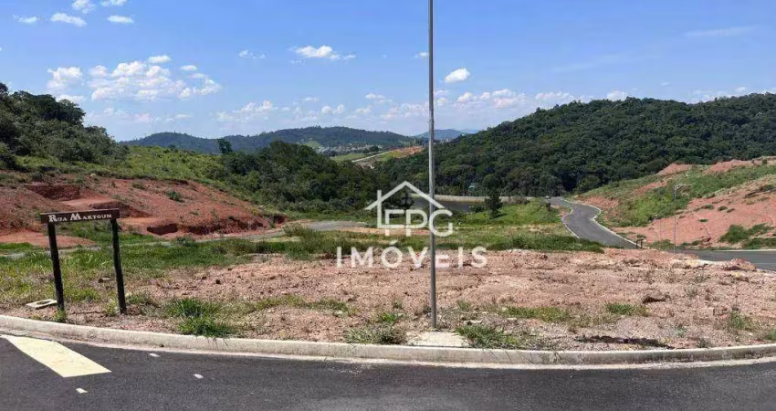 Lote de 307 m² - a vista 297.000,00 ou 147.000,00 entrada + 149 x 1.720,11 - portal lamis - atibaia/sp