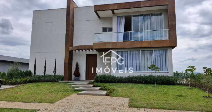 Linda casa com 4 suítes, em condomínio de alto padrão - equilibrium - atibaia/sp