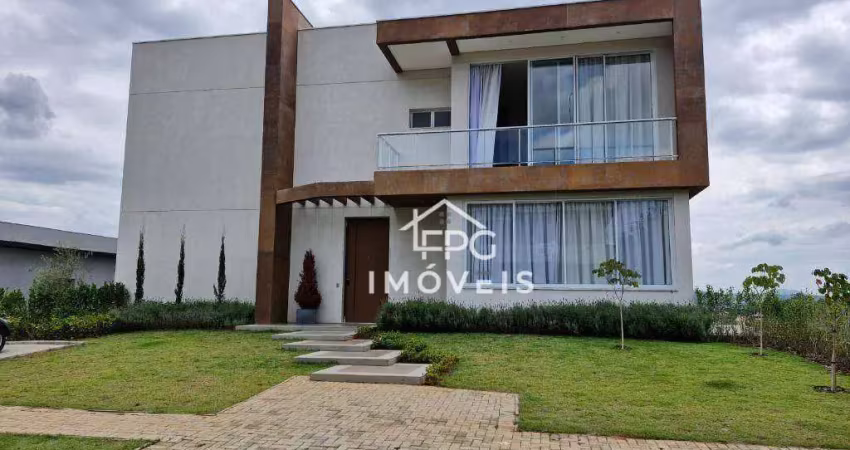 Linda casa com 4 suítes, em condomínio de alto padrão - equilibrium - atibaia/sp