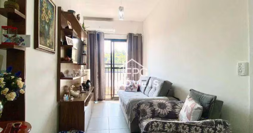Apartamento com 1 dormitório no edifício tibaya -  atibaia jardim