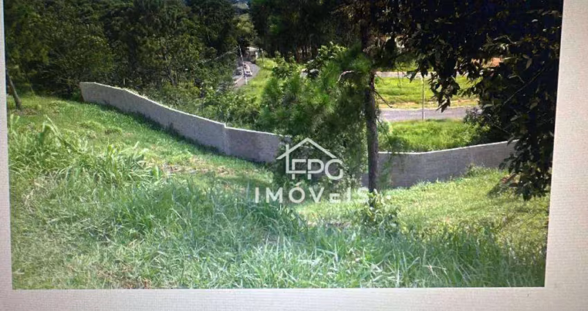 Terreno com 379 m² em condomínio - terras de atibaia - atibaia/sp
