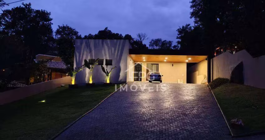 Casa espetacular a venda, em condomínio fechado em atibaia