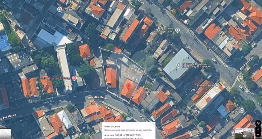 Terreno à venda na Rua das Heras, Vila Prudente, São Paulo