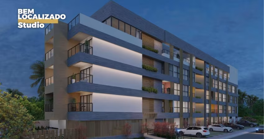 Maré alta beach hall — studio mobiliado 23 m² com enxoval completo em tamandaré - excelente localização