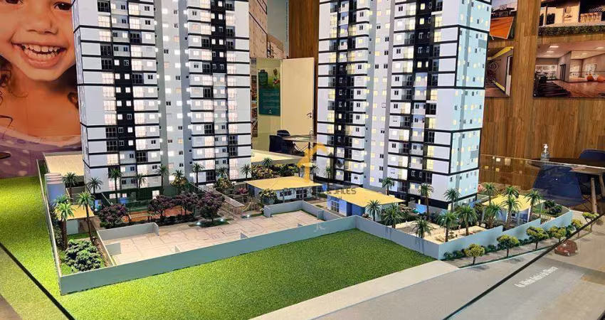 Apartamento com 2 dormitórios à venda, 52 m² por R$ 245.000,00 - Jardim Planalto - São José do Rio Preto/SP