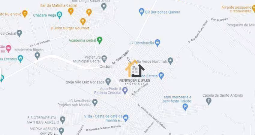 Terreno à venda, 275 m² por R$ 95.000,00 - Campos de Jordão  - Cedral/SP