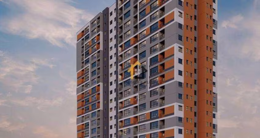 Apartamento com 3 dormitórios à venda, 48 m² por R$ 438.702 - Meet - São José do Rio Preto/SP