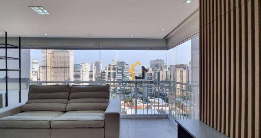 Apartamento com 1 dormitório à venda, 58 m² por R$ 1.838.000,00 - Itaim - São Paulo/SP