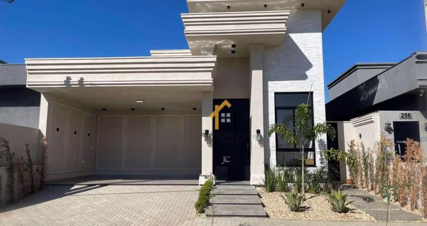 Casa com 3 Suítes à venda, 160 m² por R$ 1.150.000 - Set Life II - São José do Rio Preto/SP