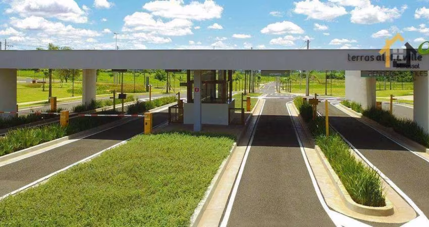 Terreno à venda, 306 m² por R$ 160.000 - Condomínio Terras de Alphaville - Mirassol/SP