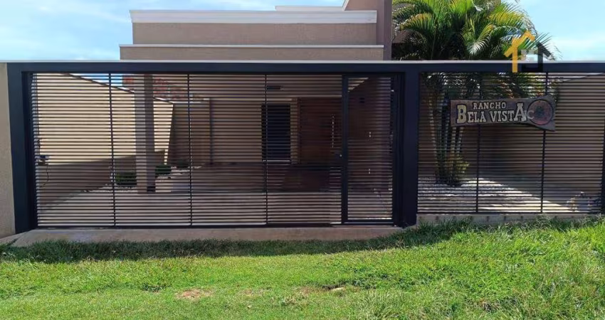 Rancho com 2 dormitórios à venda, 220 m² por R$ 550.000 - Condomínio Borá - Mendonça/SP
